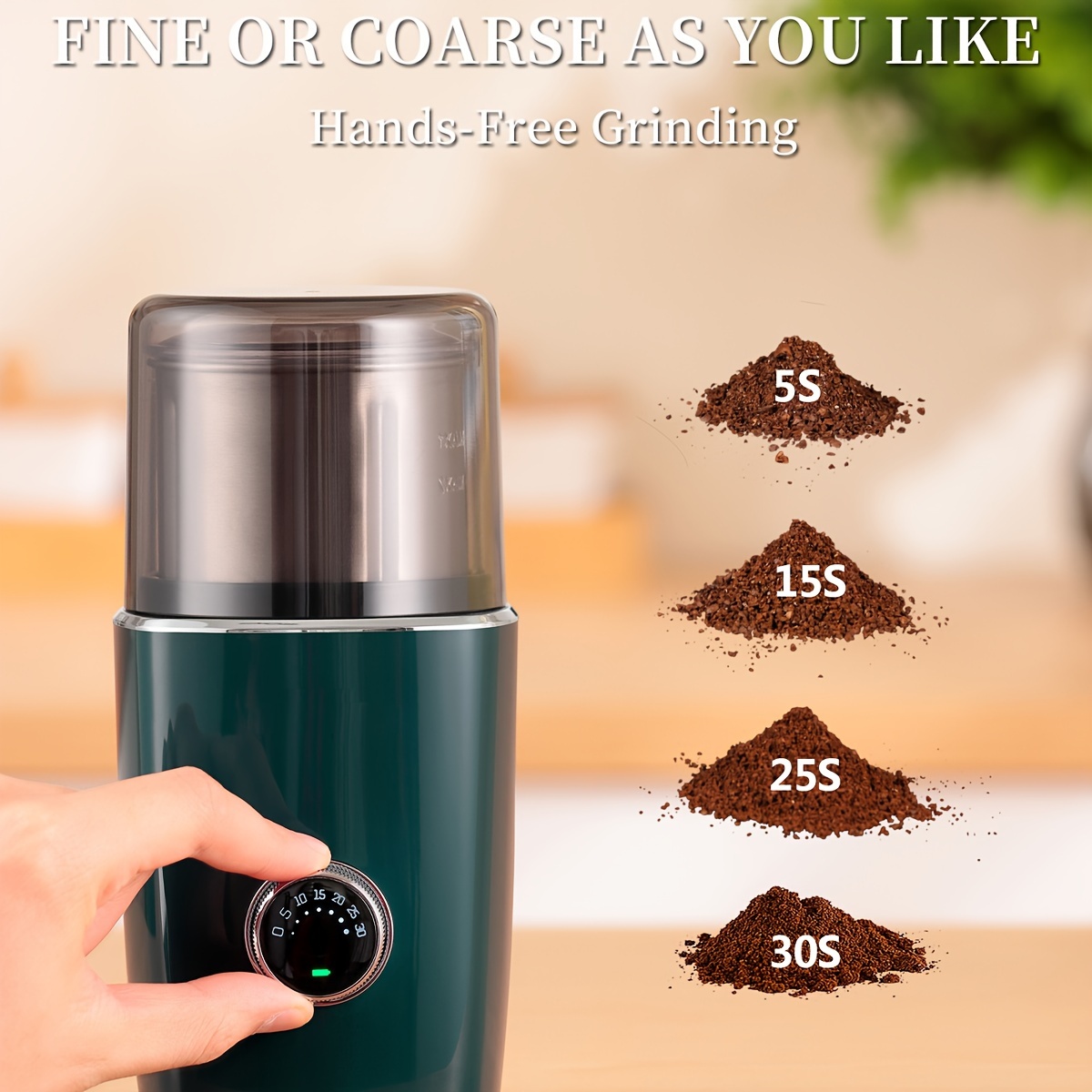 Portable Coffee Grinder With Ceramic Grinding Core Type c - Temu