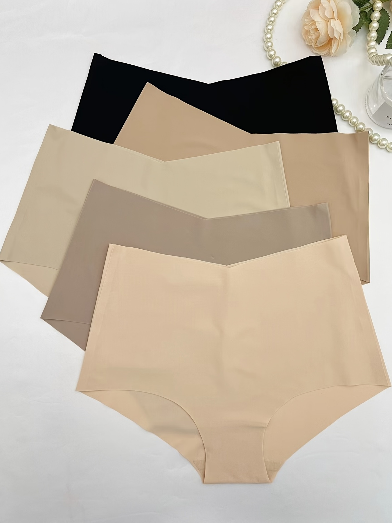 FallSweet No Show High Waist Briefs Underwear for Women