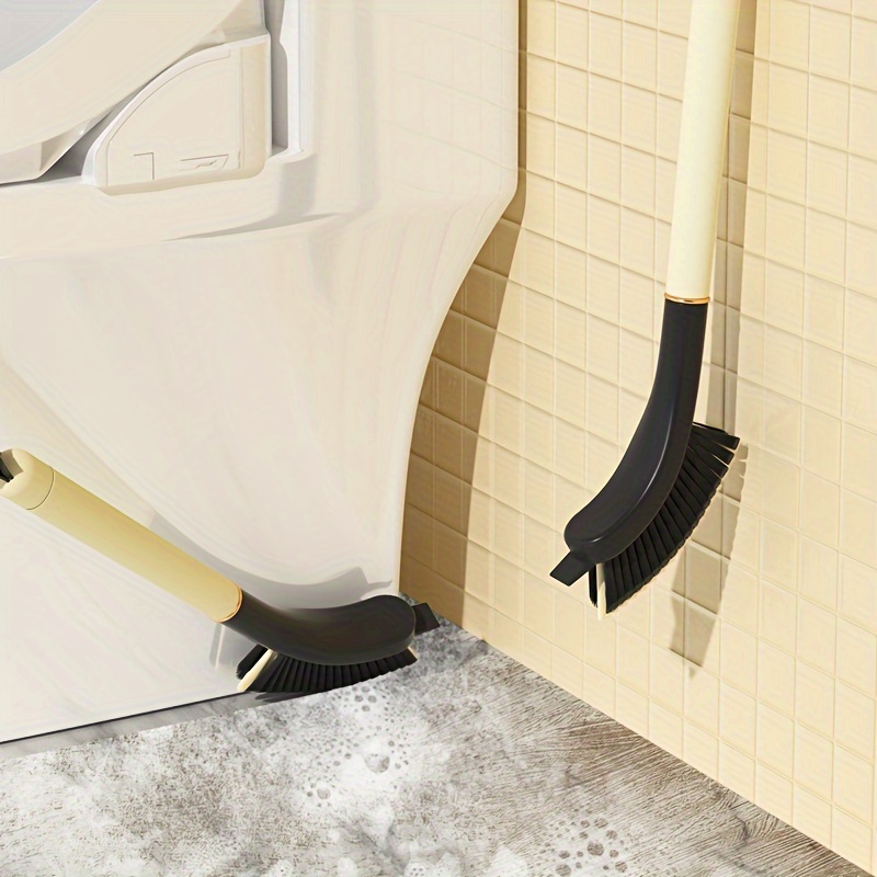 2PCS Multifunctional Floor Seam Brush, 2023 New 2 in 1 Clip Hair Window  Cleaning Brush for Wall, Bathroom Corner Gap Brush Crevice Cleaning Brush