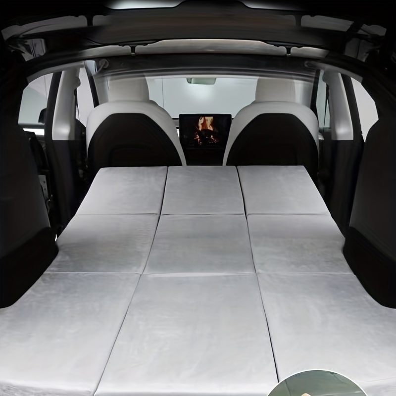 topfit Matelas Gonflable pour SUV pour Voiture Camping Portable Our Voyage  pour la Maison pour Tesla Model Y/3/S/X avec Pompe à air : :  Sports et Loisirs