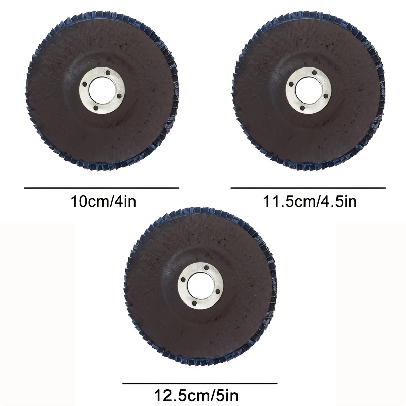 10 Pezzi Di Dischi Abrasivi Piatti In Zirconia Da 115 Mm/100 - Temu Italy