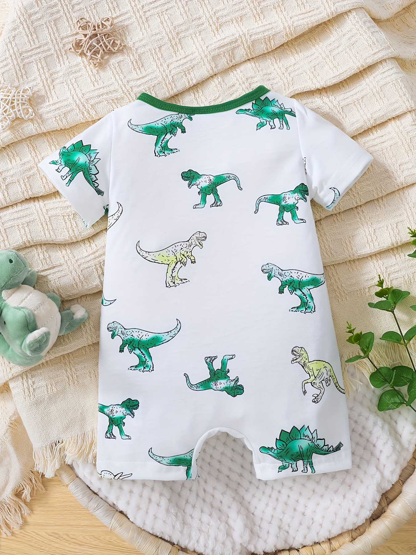 BéBé Grenouillères Animal Dinosaure Pyjama Combinaison Barboteuse