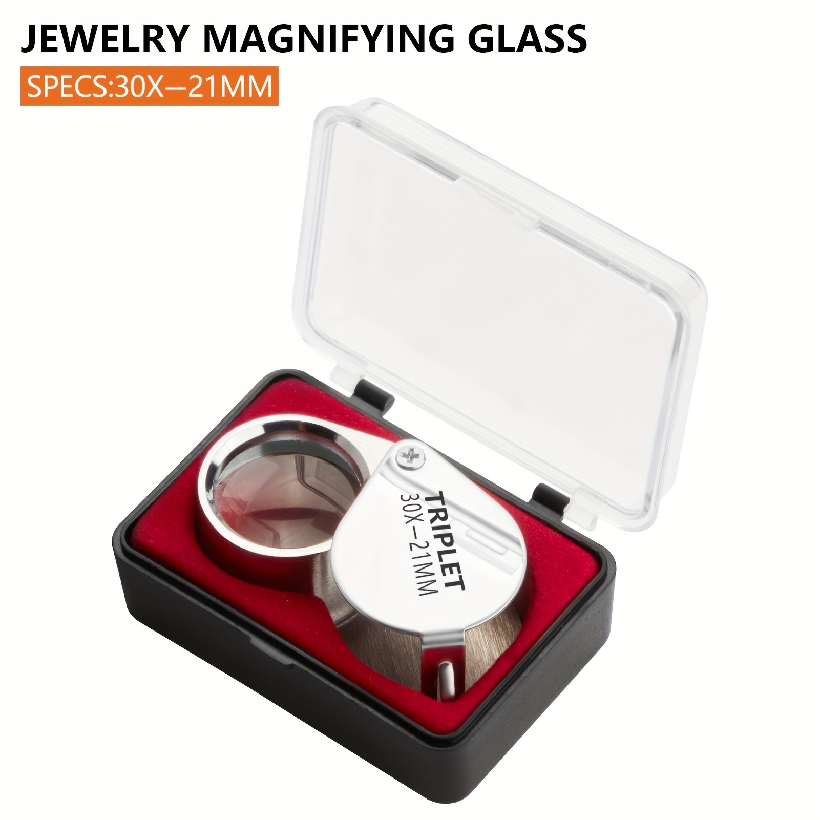 Coin Magnifying Glass Light  Magnifying Glass Jewelry Loupe - Usb 10x  Metal - Aliexpress