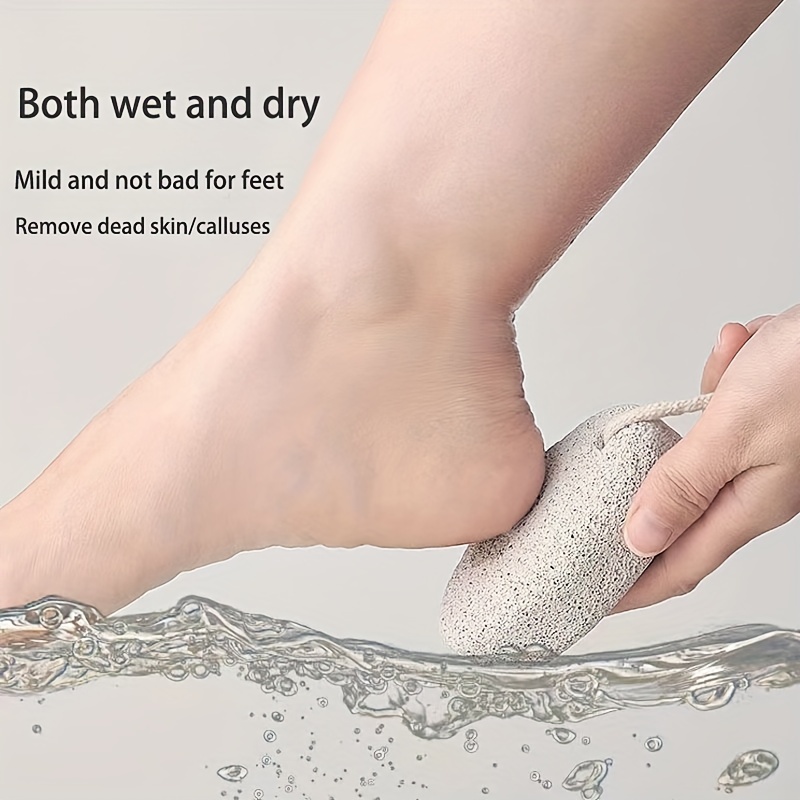 Foot Pumice Stone Foot File Callus Dead Skin Remover Foot Heel Scrubber  Smooth Feet Pedicure Exfoliator Tool - Temu