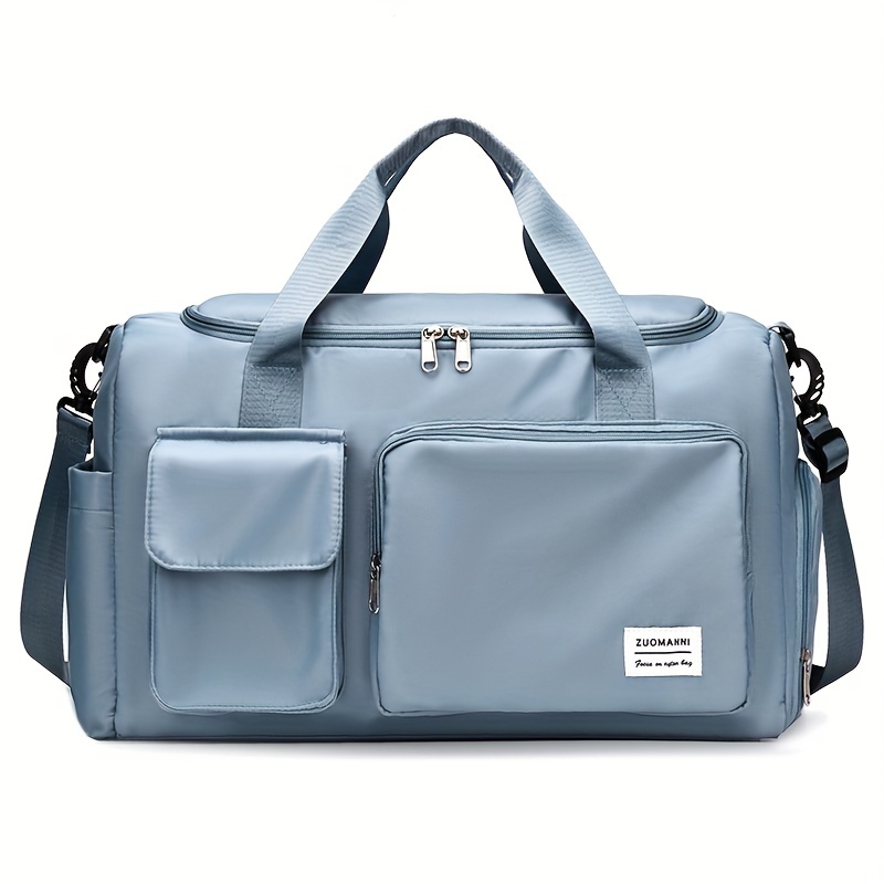 Portable Large Capacity Tote Bag Travel Luggage Bag Gym Bag - Temu