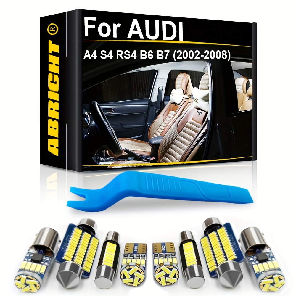 2X Led Kennzeichenbeleuchtung für Audi A3 8P - A4 B6 + B7 - A6 4F