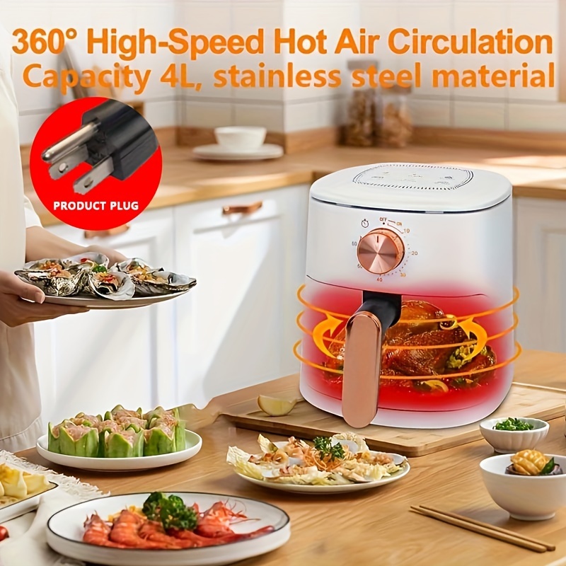 High Quantity 5.1 Quarts Multi-function Air Fryer Cooker Oil Free