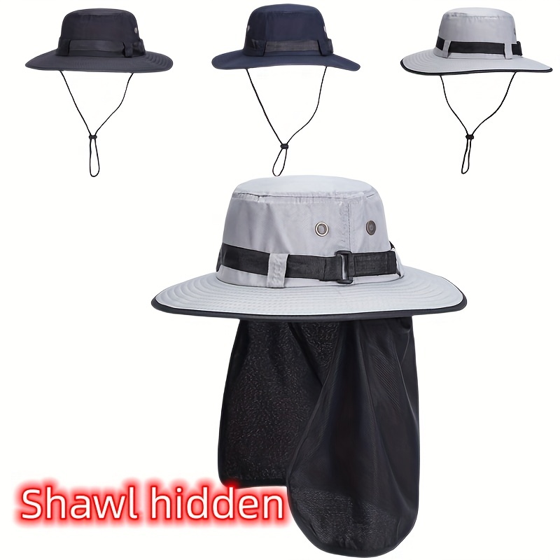 Breathable Foldable Sun Hat Adjustable Brim Outdoor - Temu
