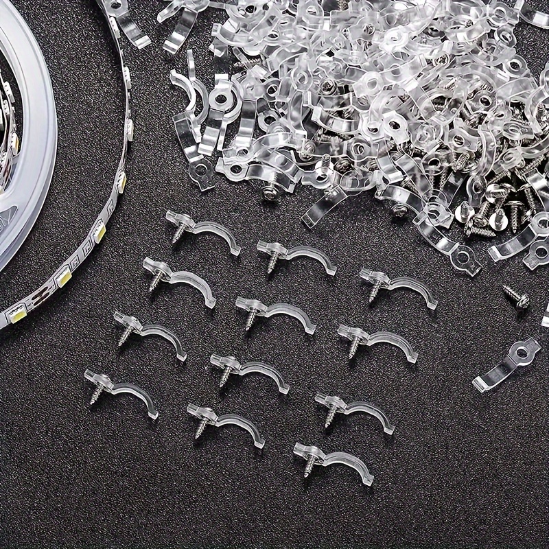 Montage Clips für led streifen Halter Clip 14mm Breite Für Fix 5050