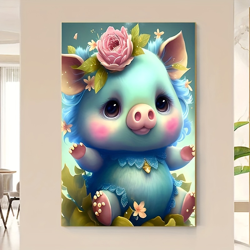 5d Diy Artificial Diamond Painting Rose Diamond - Temu