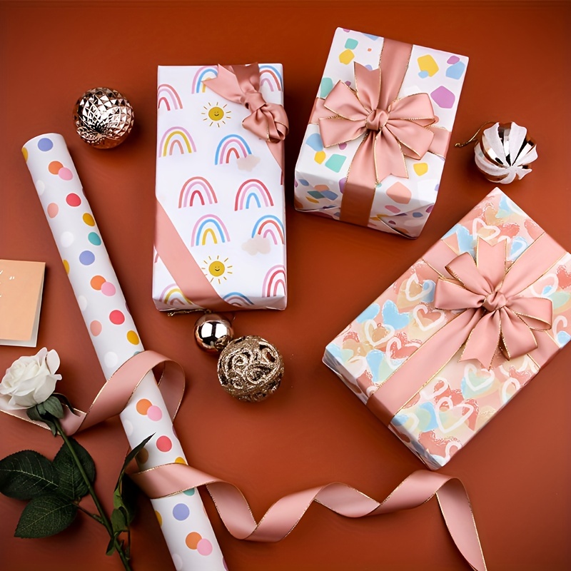 Gift Wrapping Paper Easter Birthday Party Gift Wrapping - Temu