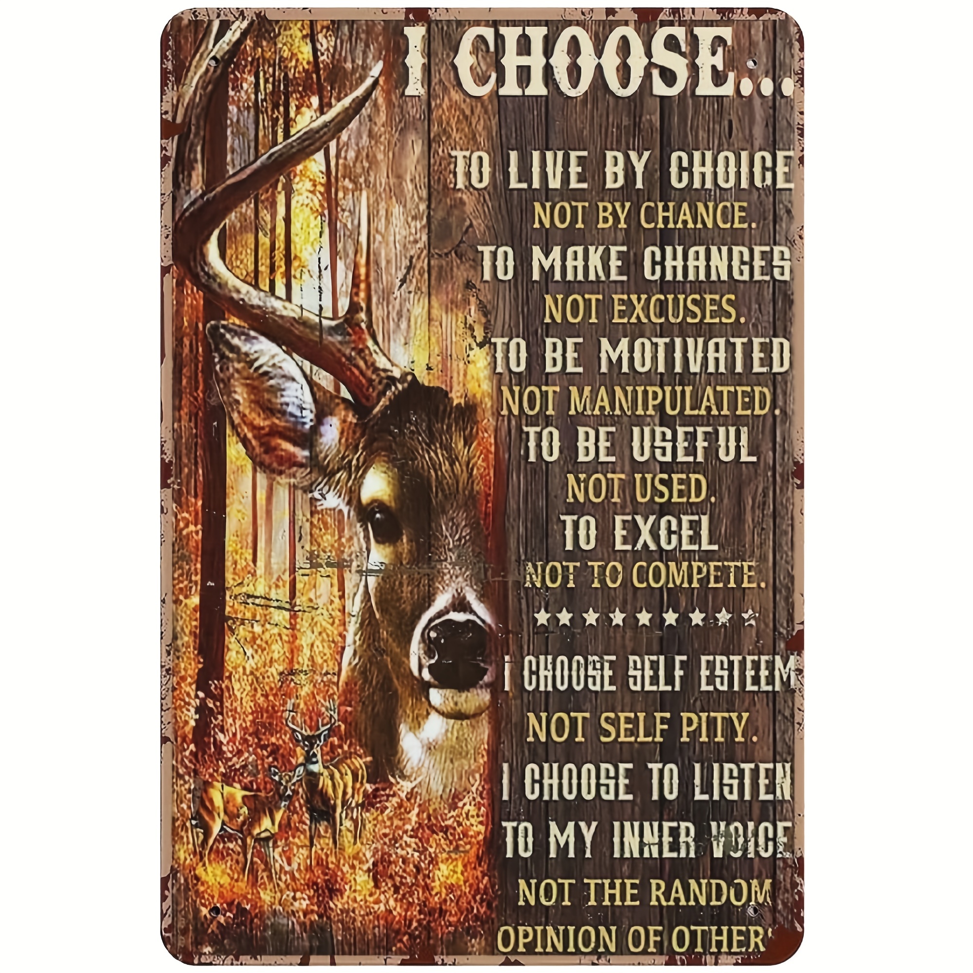 Wooden Sign Gone Hunting Back Soon Funny Wildlife Deer Cabin