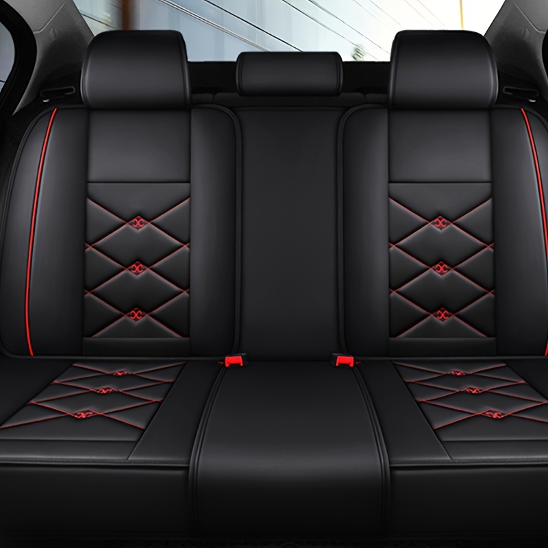 5-Sitz Auto Luxus Vollabdeckung PU-Leder Auto Universal Sitzbezug