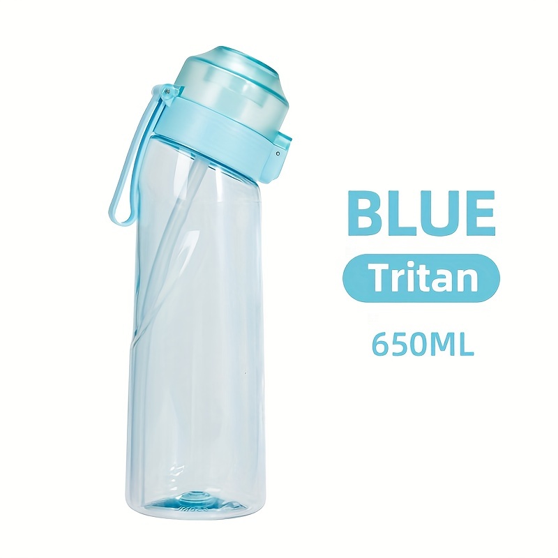 Sports Water Bottle With 3 Random Flavor Pods Water Cup - Temu