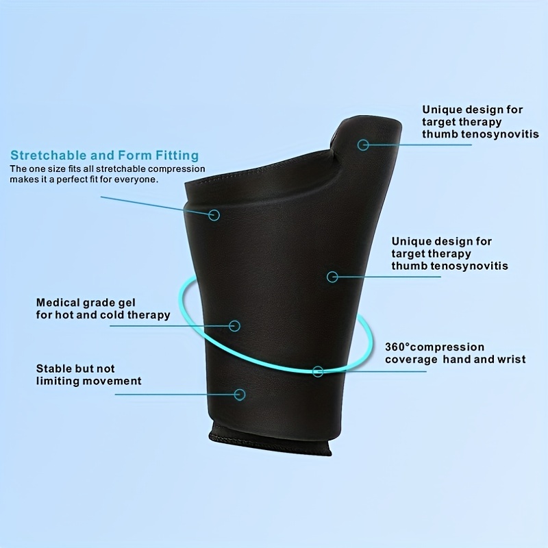 Cold Packs For Wrist And Thumb, Hot And Cold Therapy, Reusable Gel Pack