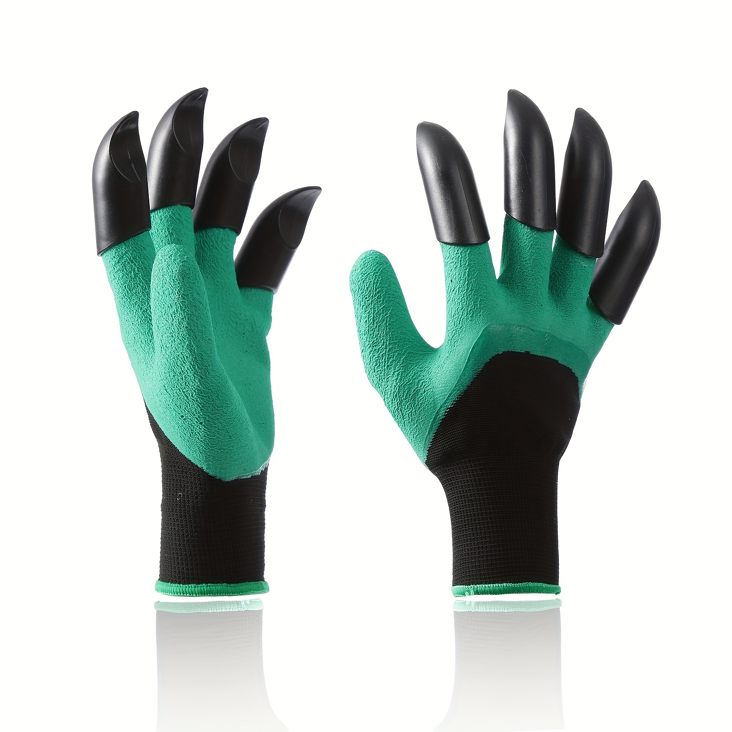 1 Paire De Gants De Jardinage Avec Griffes Pour La Plantation, Le