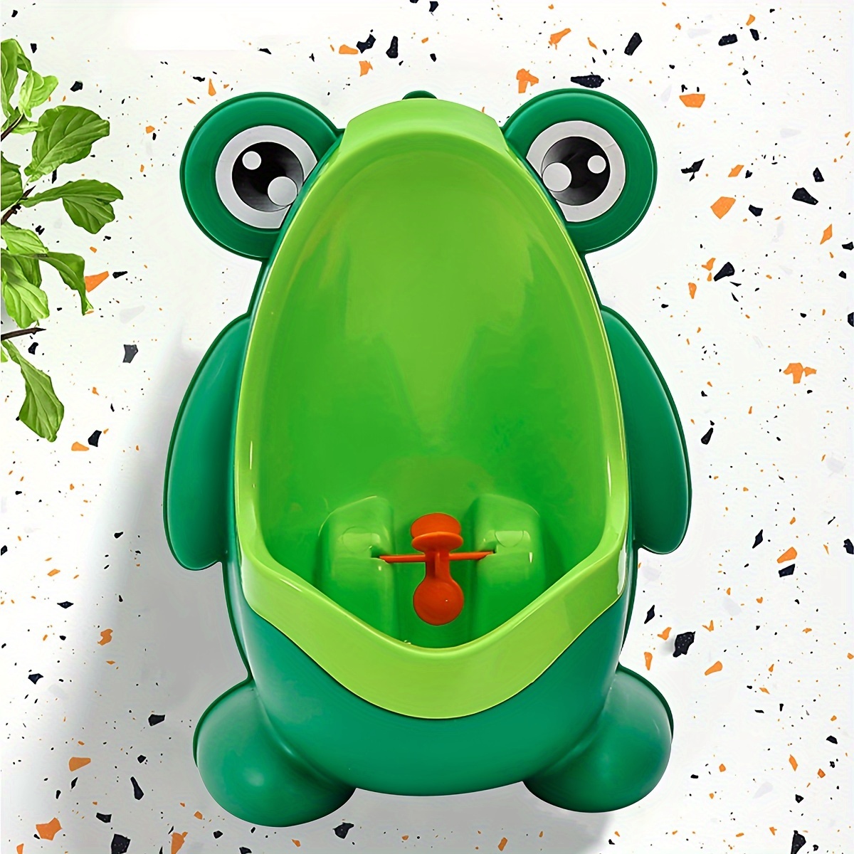 

Frog Urinal - Boys Training Urinal Boy Standing Hanging Urine Bucket Baby Urn Children Cute Frog Toilet - With Hook