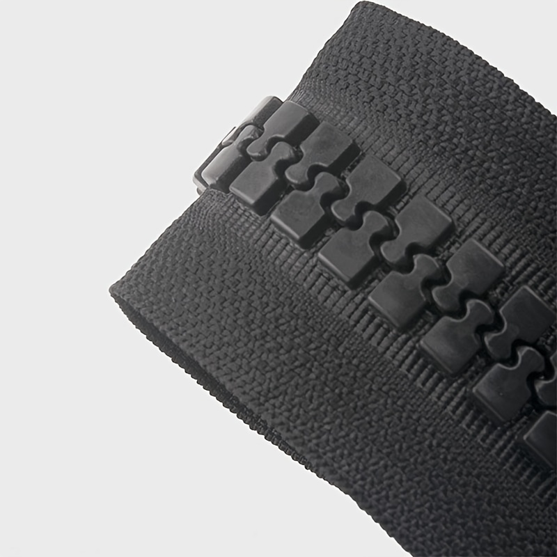 9 inch Invisible Zipper Black Non Separating Zipper Nylon Black Zipper  Crafts 9” Zipper for Sewing