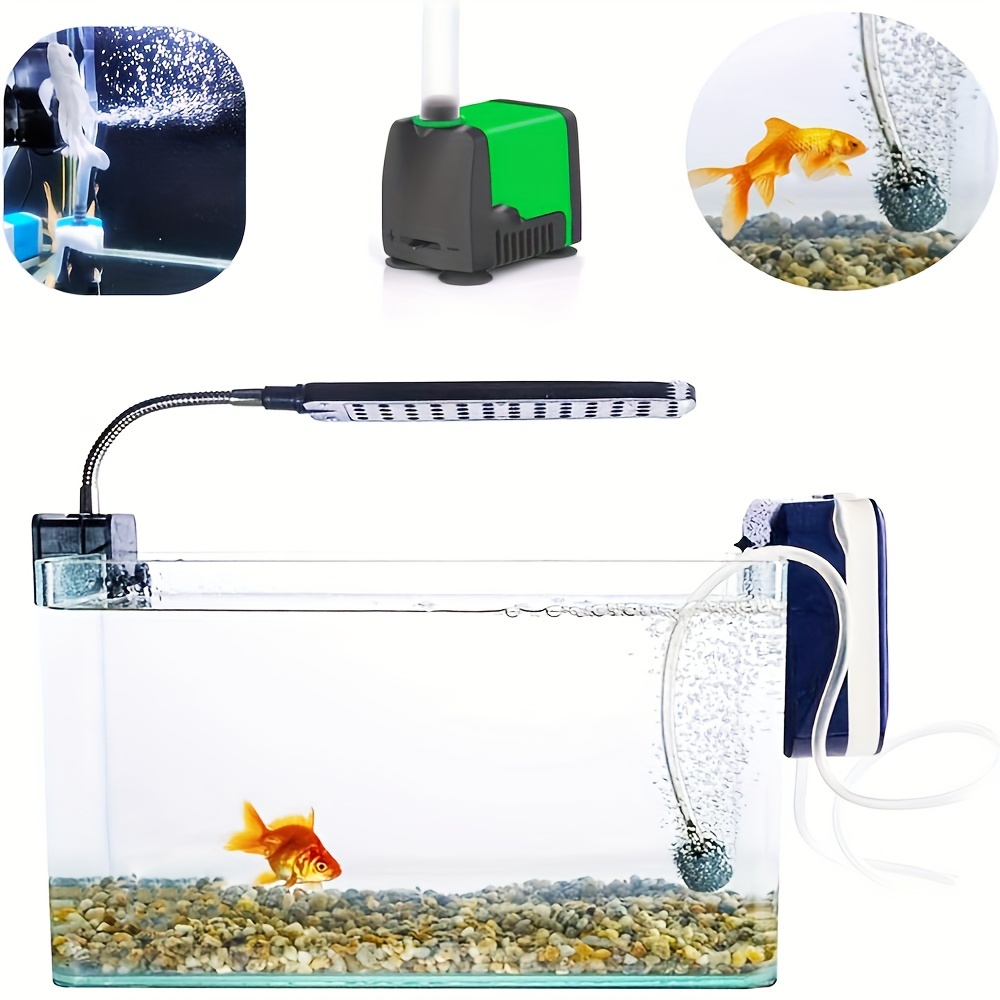 Oxygen supply best sale for fish tank