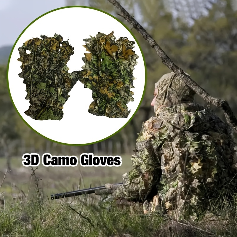 3d Leafy Camo Suit Turkey Camo Hunting Gear Suit Hunting - Temu