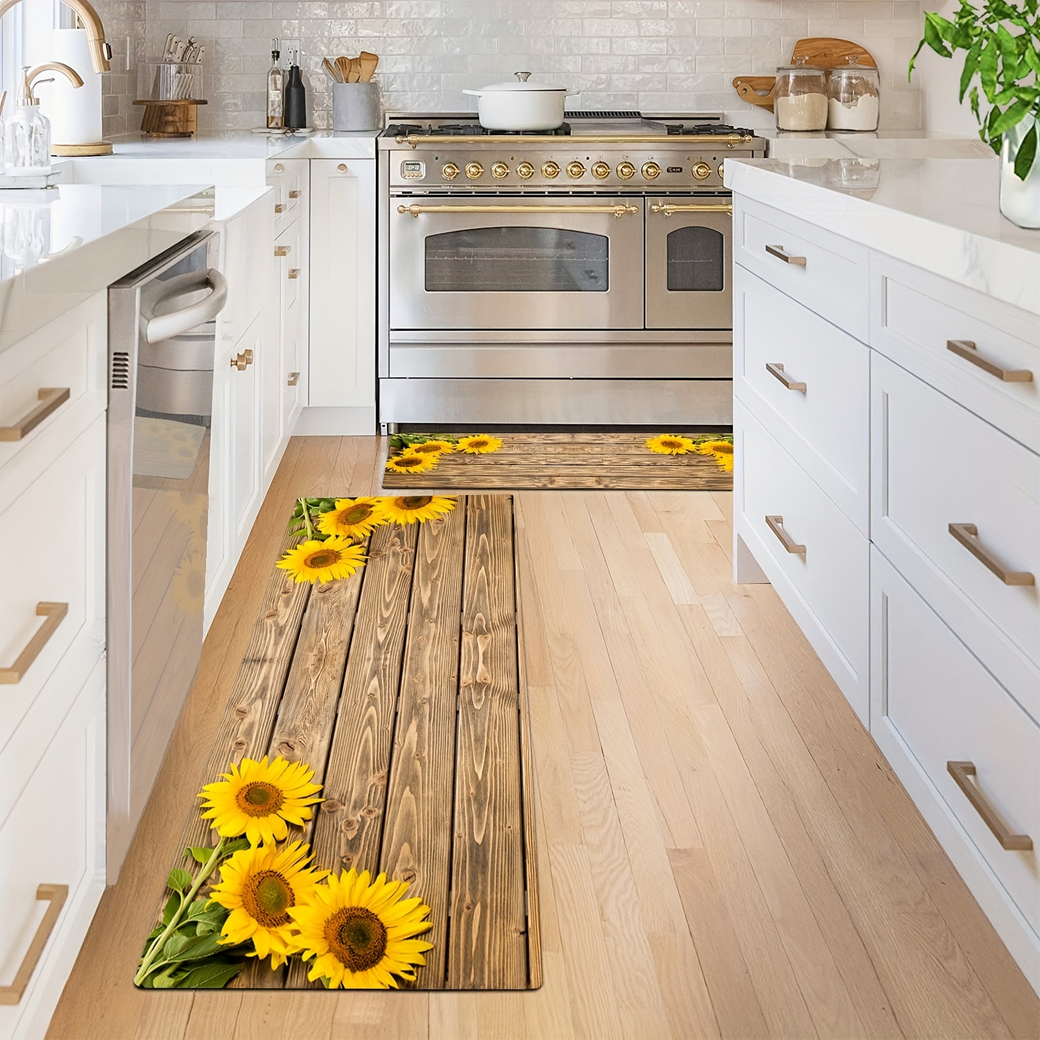 Soft Kitchen Rugs for in Front of Sink Super Absorbent Kitchen 