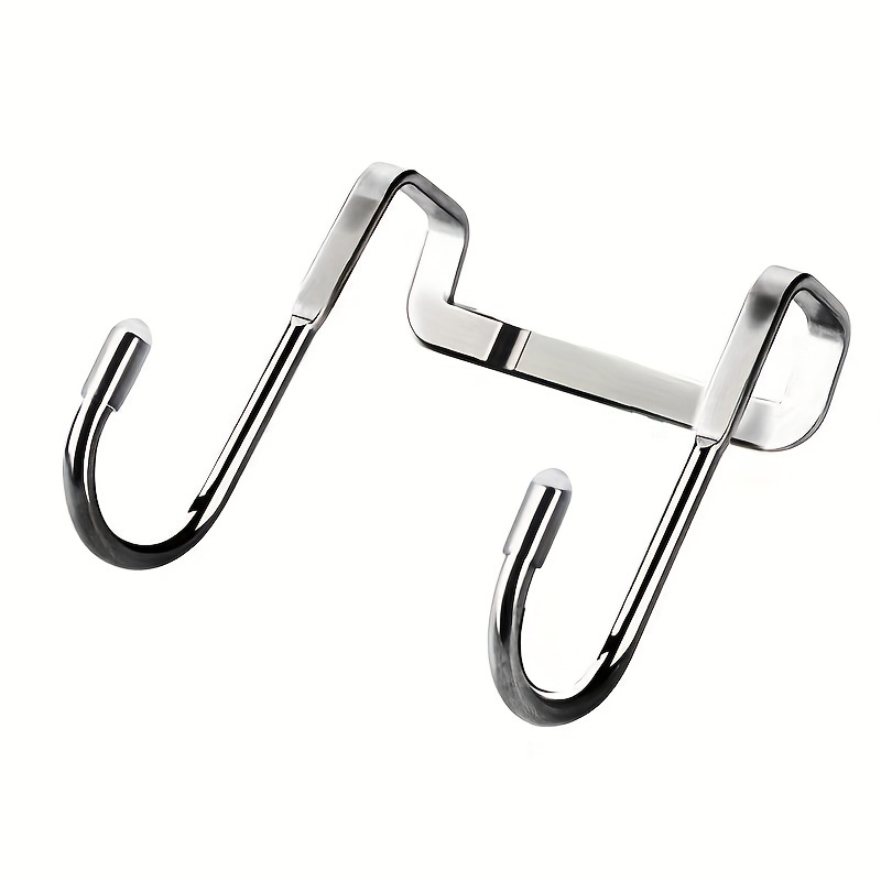 jovati Stainless Steel S Hooks Stainless Steel S-Shaped Double Hooks  Hanging Hangers Kitchen Supplies