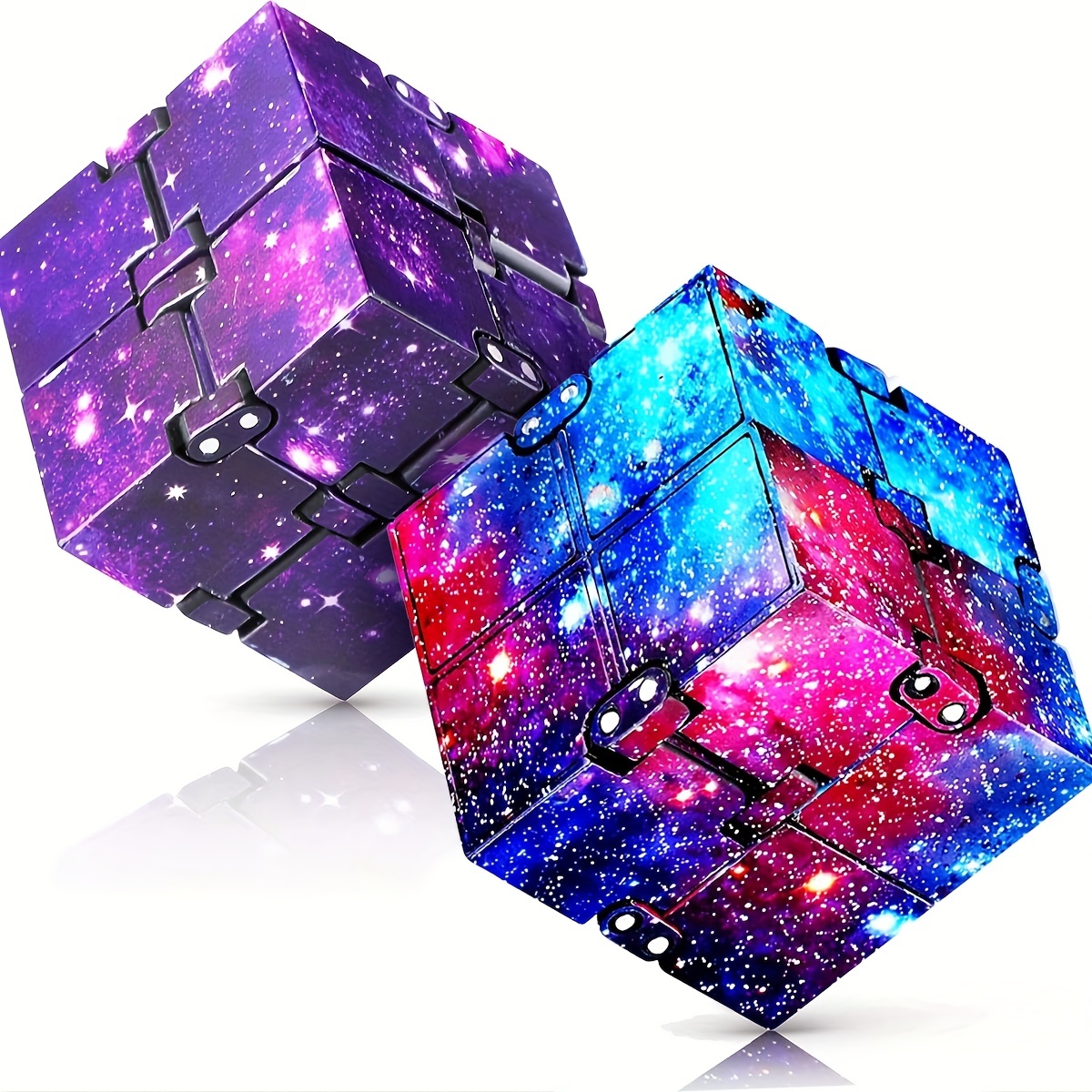 Autre jeux éducatifs et électroniques Qumox Fidget Cube II Jouet contre  l'anxiété/le stress à 12 côtés pour adulte et enfant vert