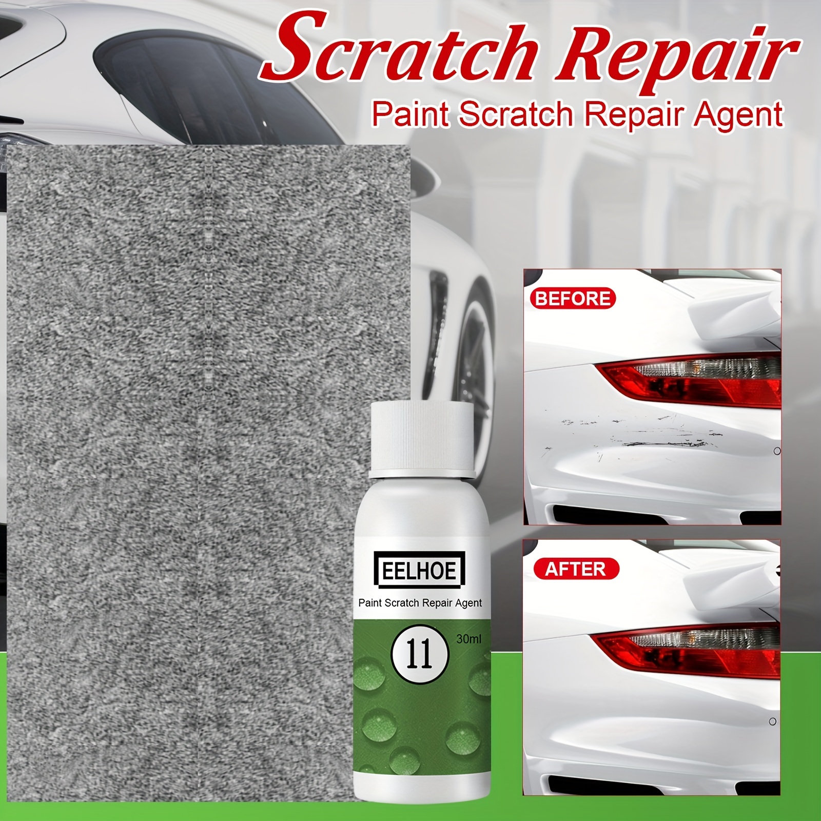 1 Flasche Auto-Kratzer-Reparaturlösung Ghana M Wipe Set,  Auto-Lack-Kratzer-Reparatur, Reinigung Von Farbe,  Auto-Wachs-Wartungsmittel, Kratzertuch