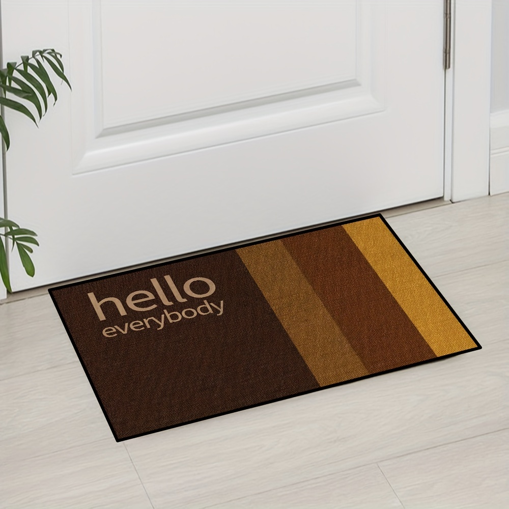 Home Indoor Door Mat, Durable Front Door Mats For Entryway, Non