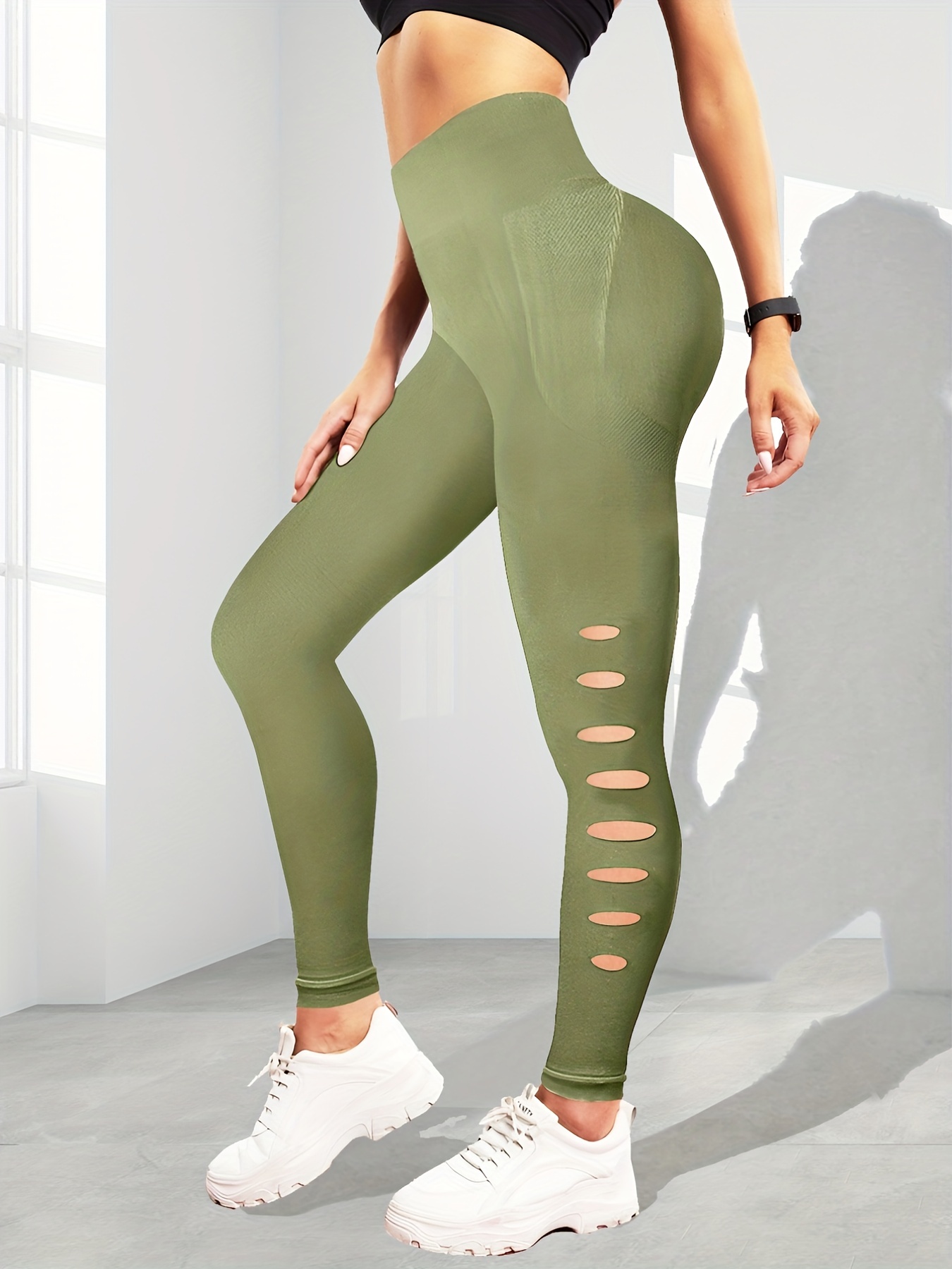 Women Yoga Leggings with Pockets High Waist Compression Workout