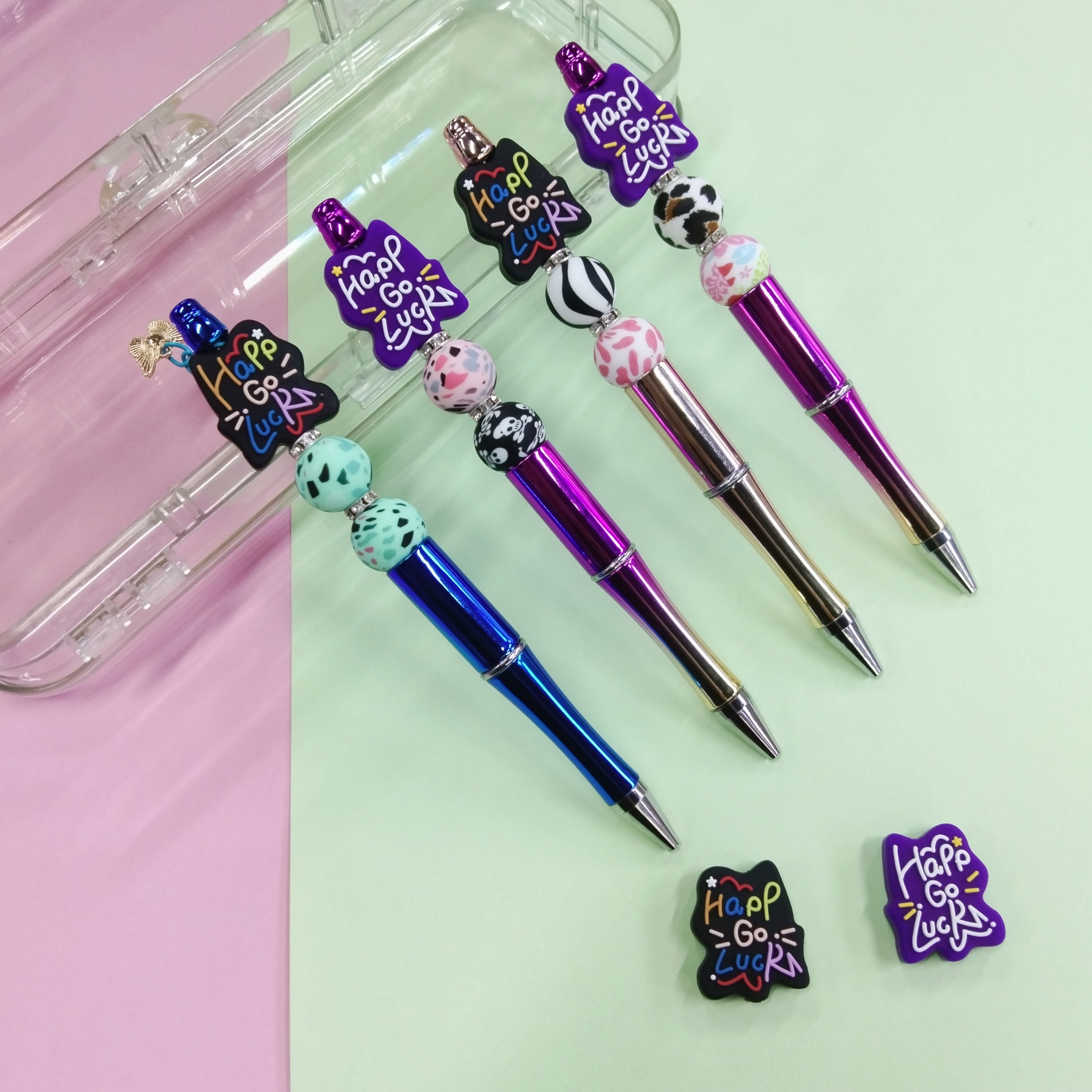 Silicone Bead Pen - Temu