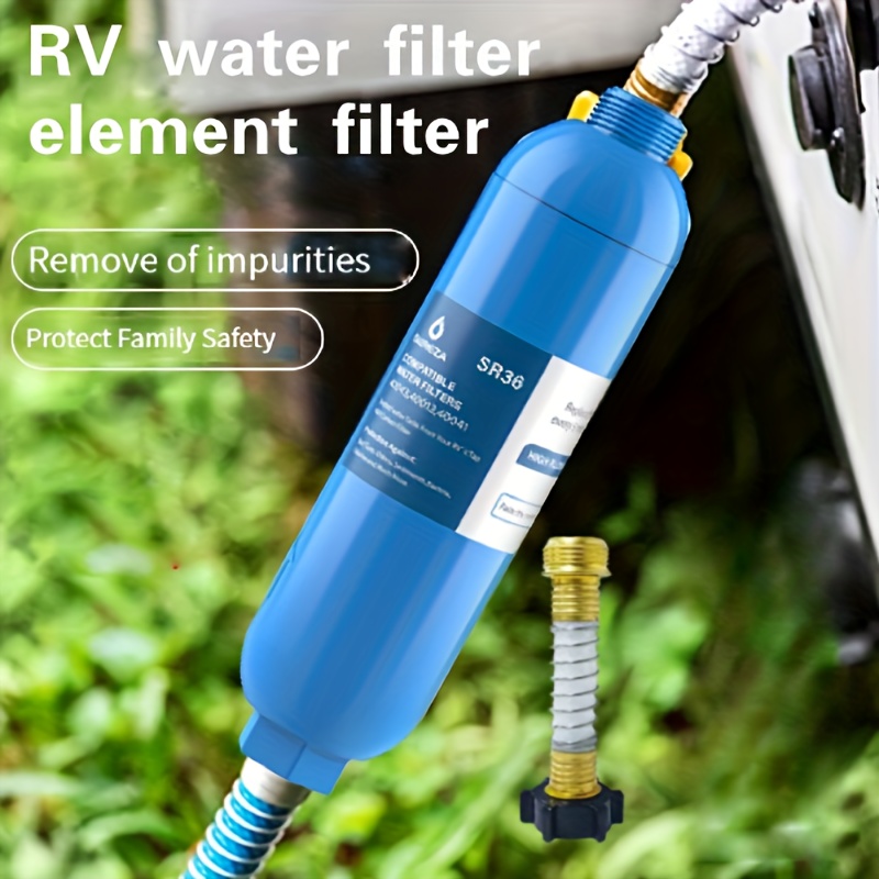 Sediment Filter Attachment Water Hose Filter, Garden Hose Filter for  Pressure h