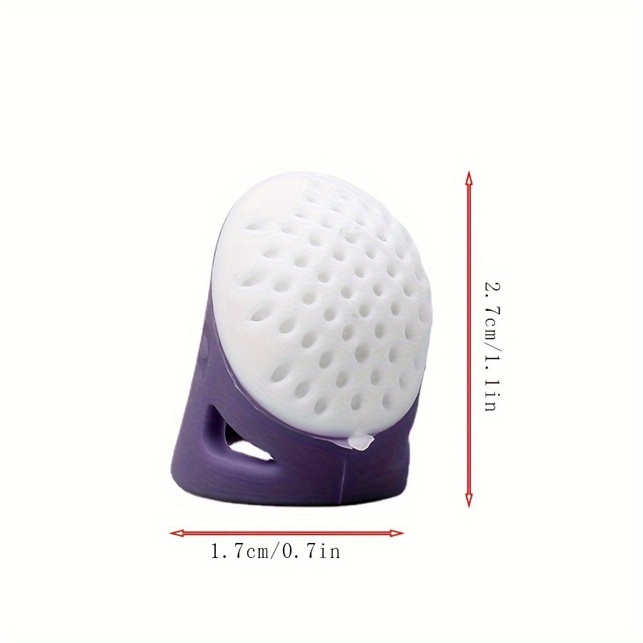 Craft Thimble Sewing Non-slip Silicone Finger Cover Finger