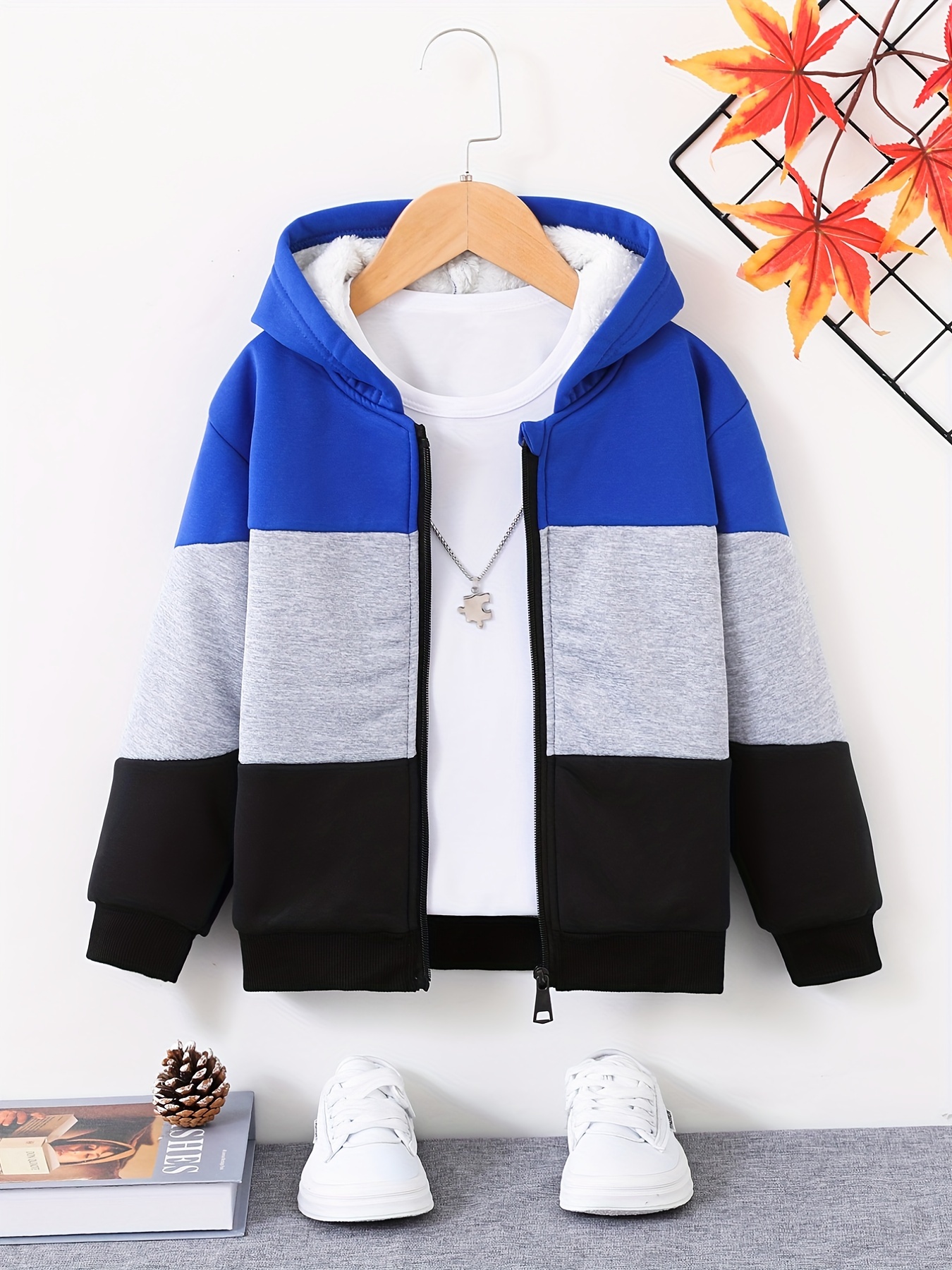 Boys sweat hot sale jacket