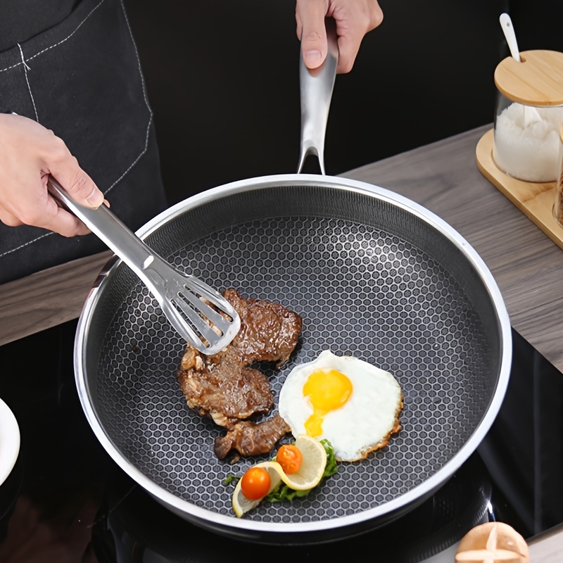 Nonstick Frying Pan, Stainless Steel 11Inch Frying Pan, 316