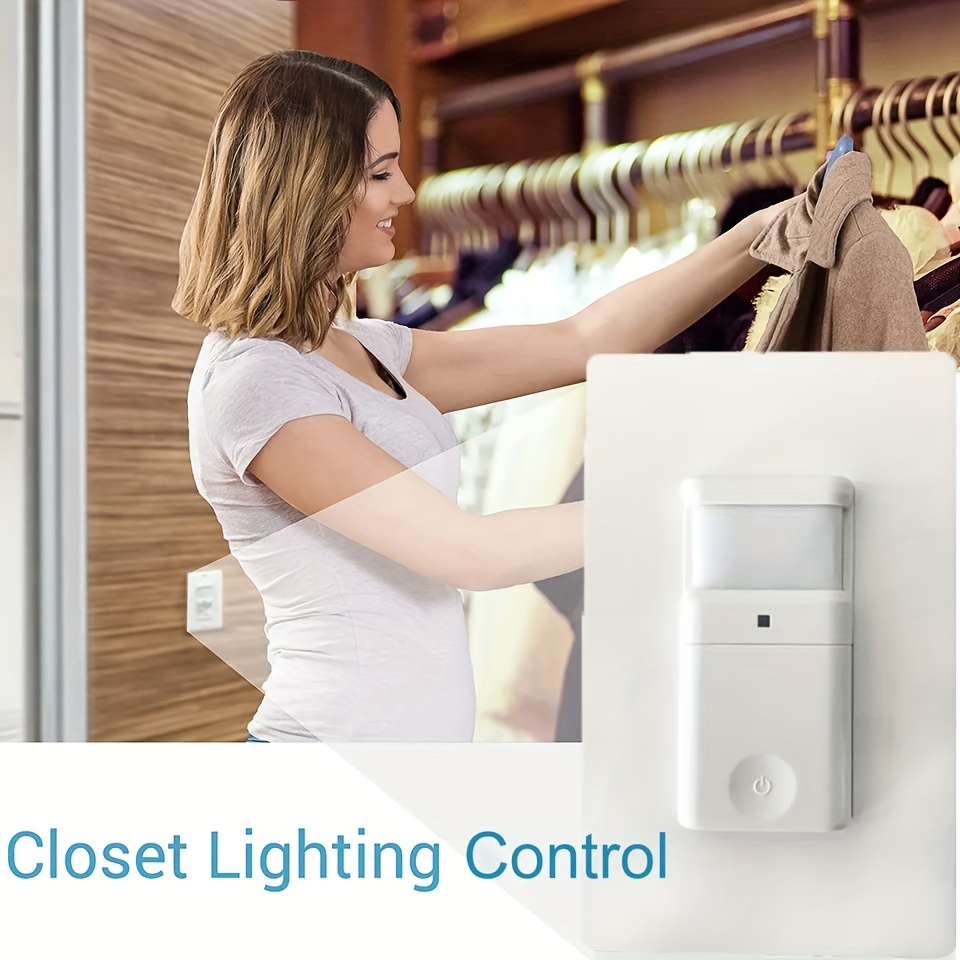 luz LED de control de interruptor de luz de sensor de movimiento de  ocupación