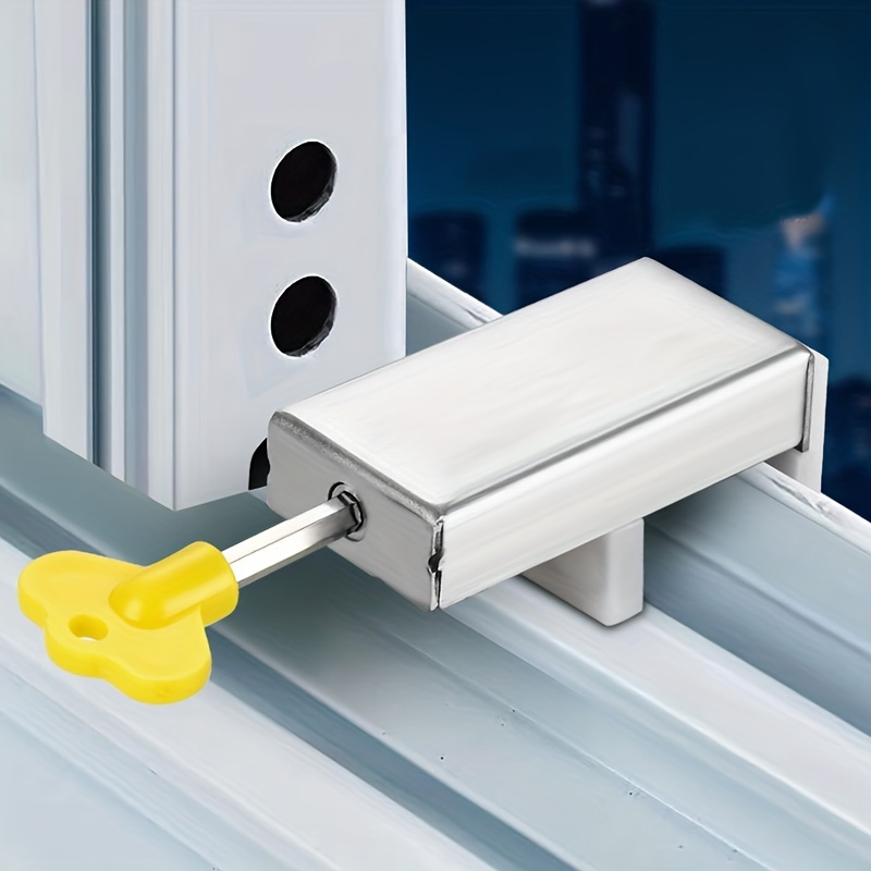 Window Stopper Lock Professional Security Window Lock Key - Temu
