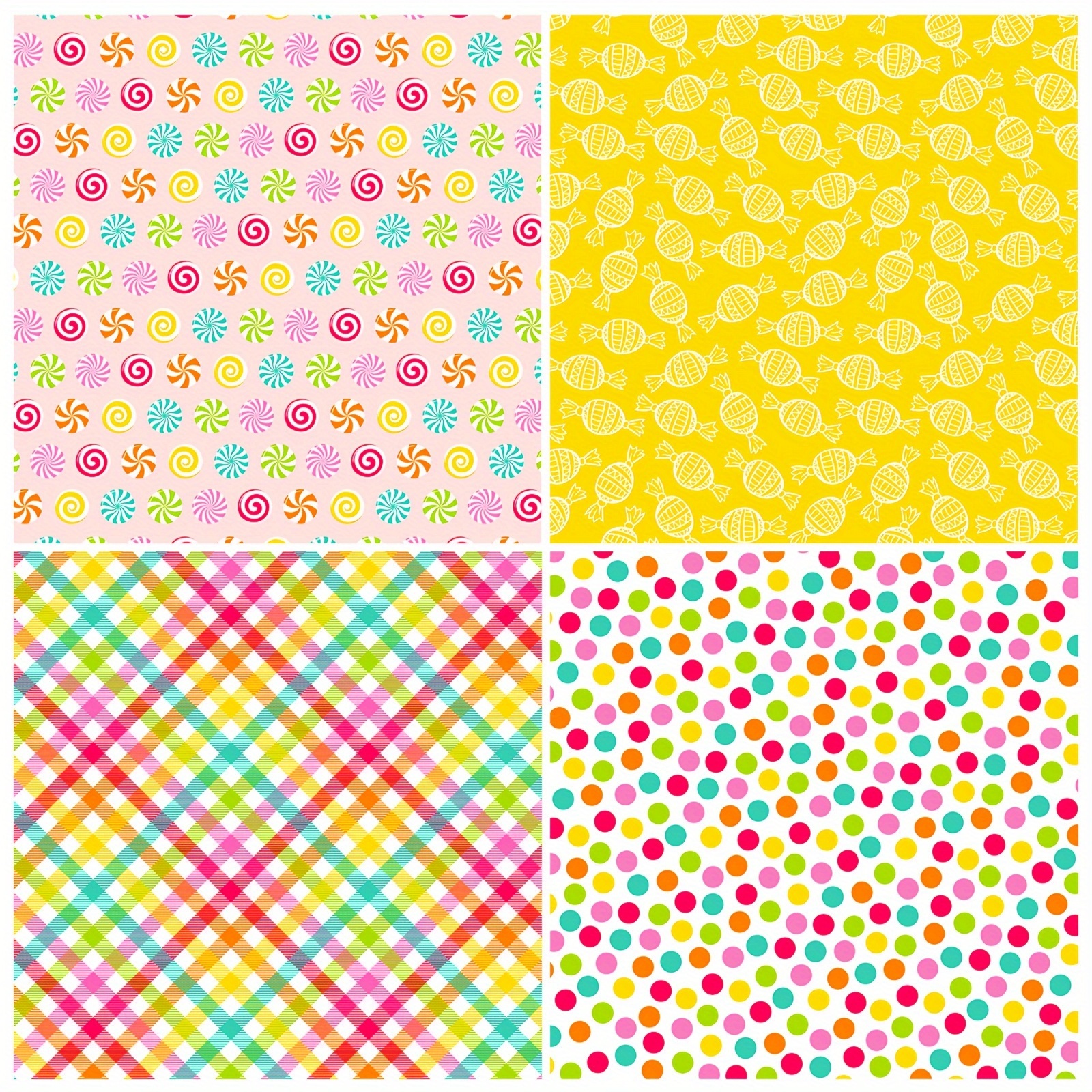 Ice Cream Pattern Scrapbook Paper Non self adhesive Craft - Temu