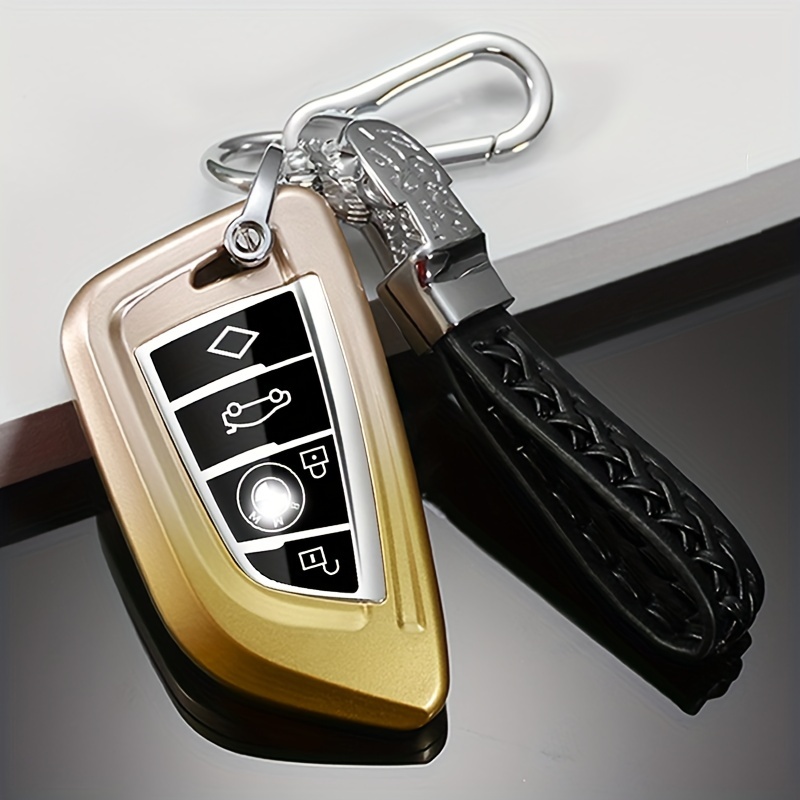 Key Fob Cover With Keychain For X1 X2 X3 X5 X6 X7 And Series 1 2 3 4 5 6 7  8 Remote - Temu