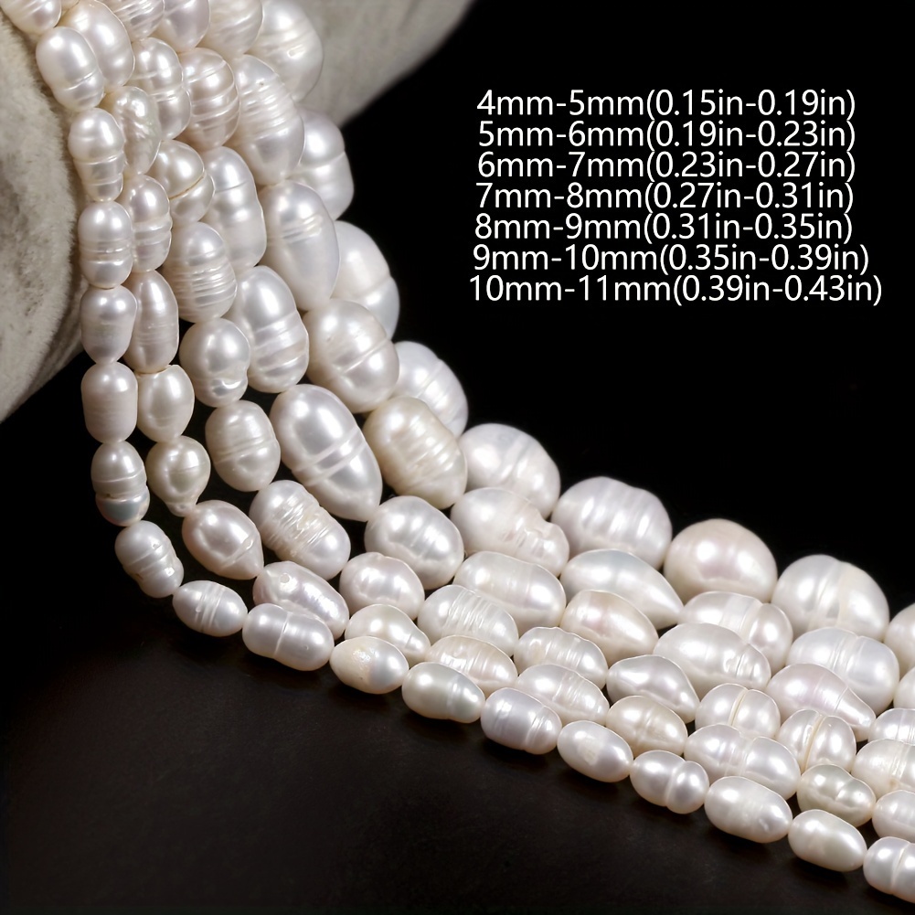 10 mm or 0.39 Loose Beads Faux Pearls White