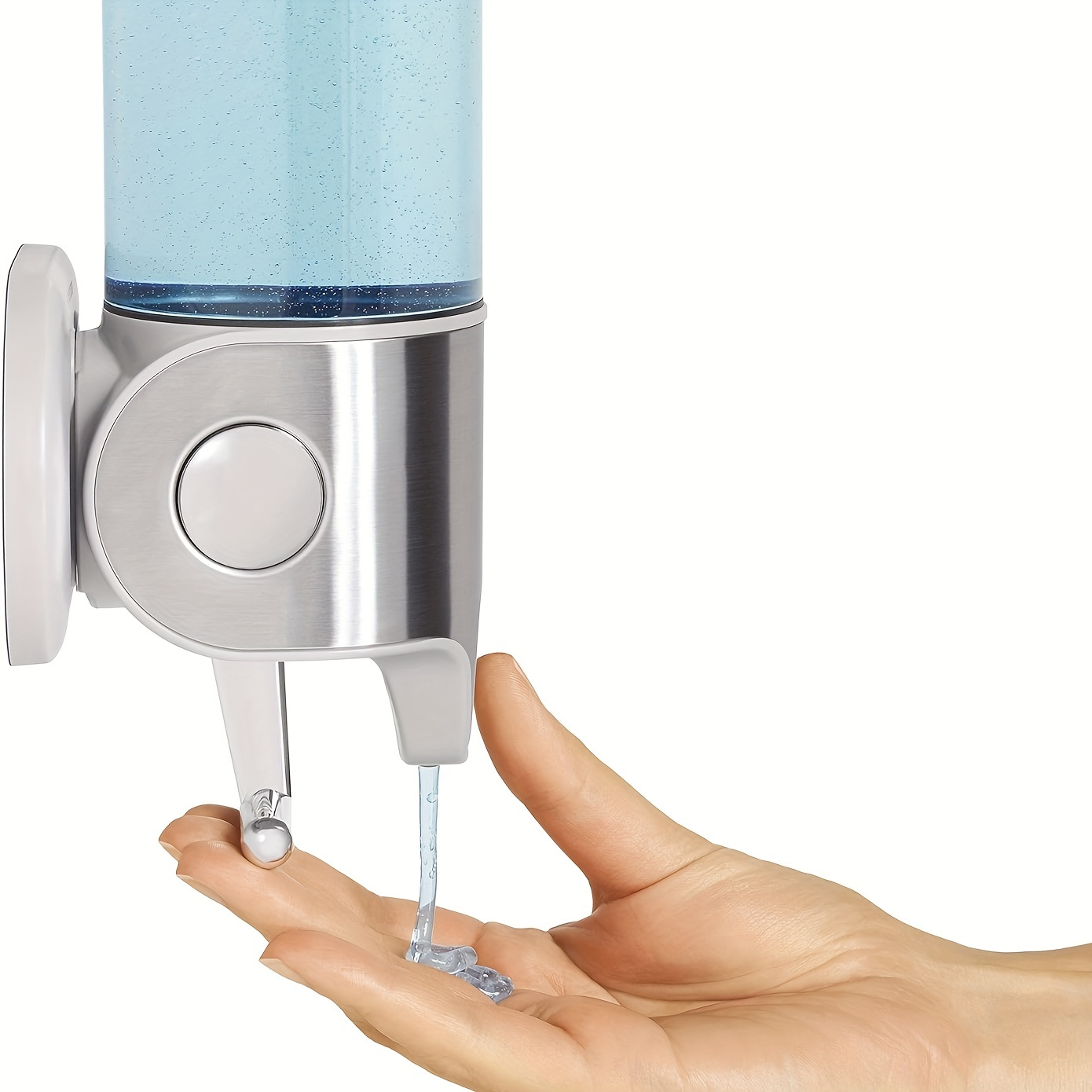 Shampoo Dispenser for Shower Wall 3 Chamber - Drill Free Shower