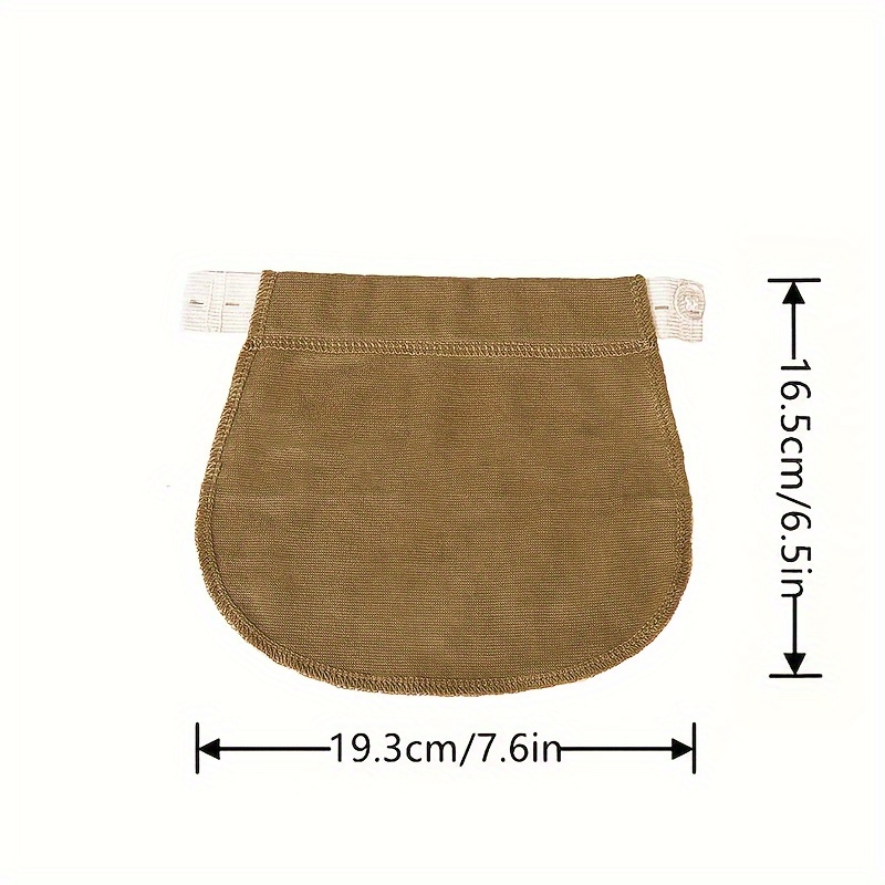 3 Pcs Adjustable Elastic Maternity Belt Waist Extender Maternity Sewing  Accessories Trousers For Women