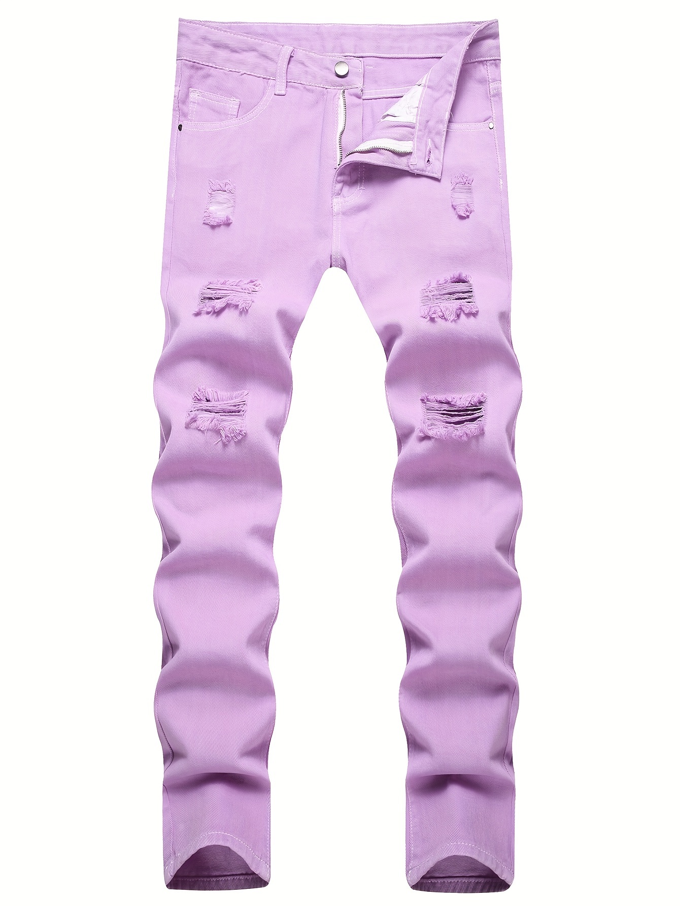 Designer PURPLE BRAND Jeans for Men Women Pants Purple Jeans Summer Hole  Hight Quality Embroidery Purple Jean Denim Trousers Mens Purple Jeans  Fashion