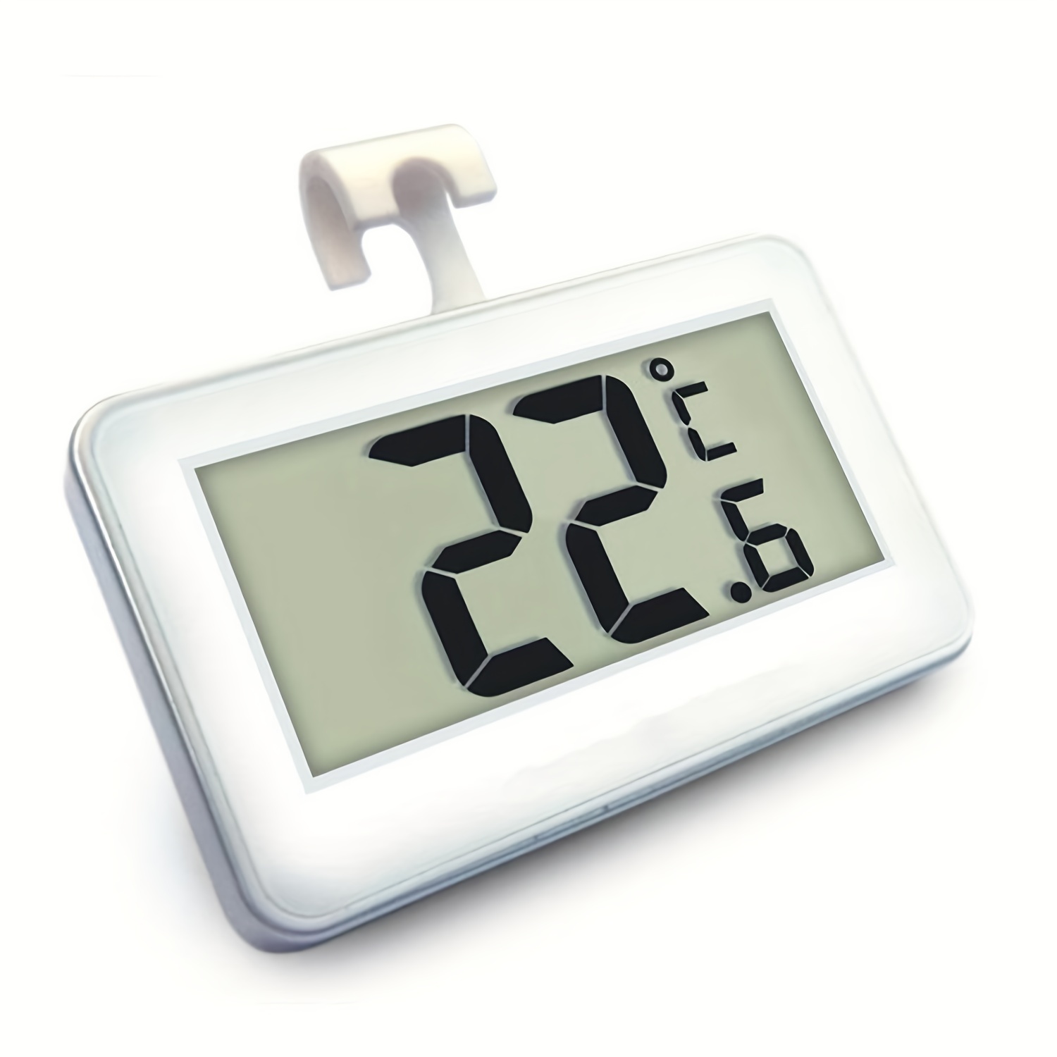White Plastic Refrigerator Thermometer - Accurately Monitor Temperature And  Humidity In Your Freezer Or Cooler! - Temu