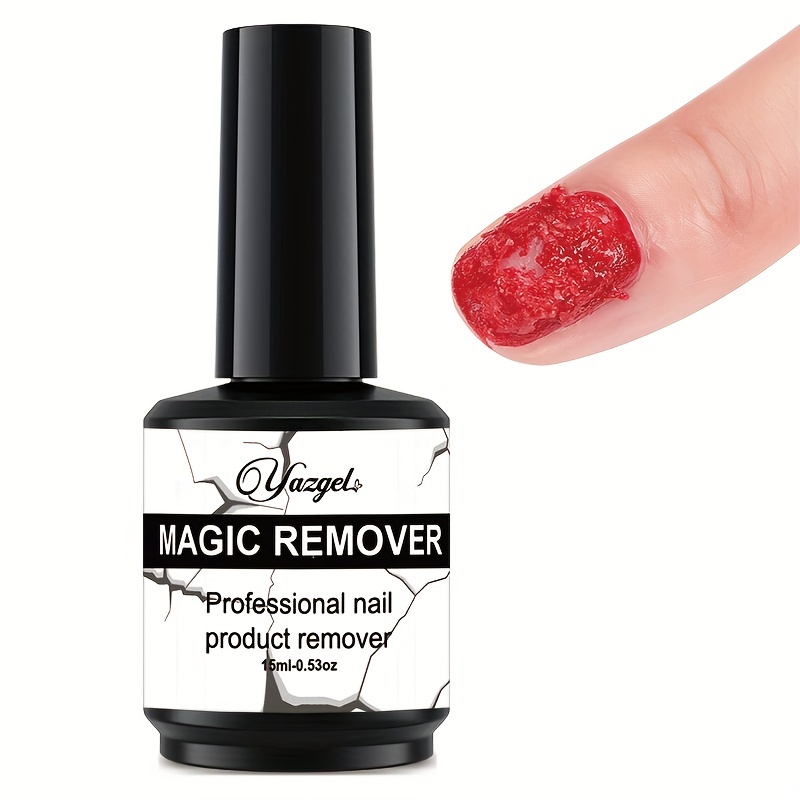 Gel Nail Polish Magic Remover Professional Nail Remover Gel - Temu