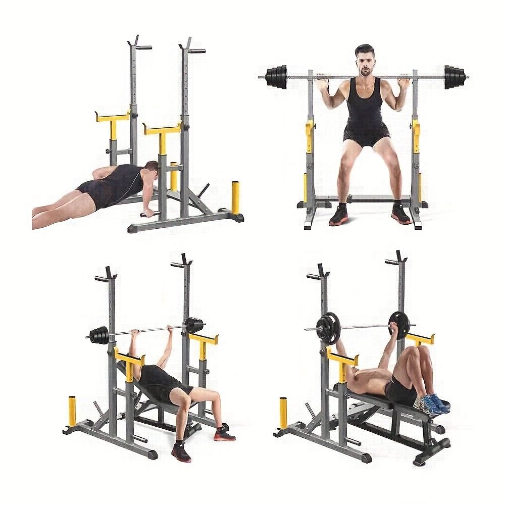 Soporte Sentadillas O'Live: Ideal para realizar press plano, inclinado,  declinado, squats y remo - Tienda Fisaude