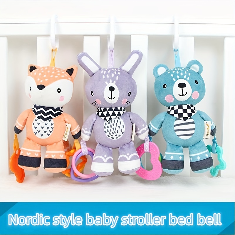 BABY K Calcetines de sonajero para bebés para niñas y niños (juego de  mascotas) – Juguetes para bebés de 6 a 12 meses – Sonajeros de muñeca y