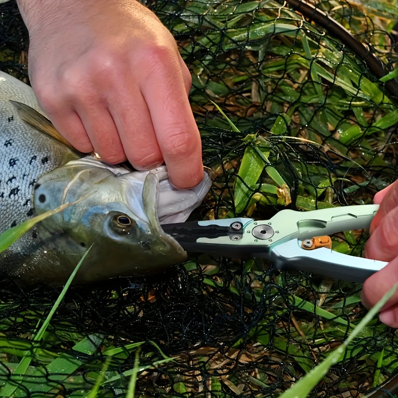 Fishing Split Ring Pliers Aluminum Hook Remover Braid Cutters