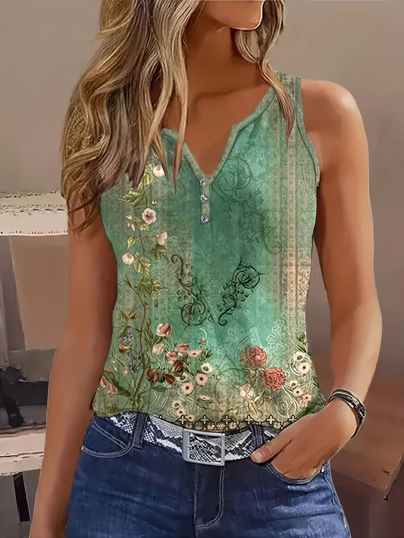 Women Casual Top Solid Color Blouse Sleeveless Pleated Ruffle Hem Button  Sleeveless Tank Top 3XL Maternity Clothes Crafts for Adults Women Clearance  My Orders Placed Recently by me on  Gifts f
