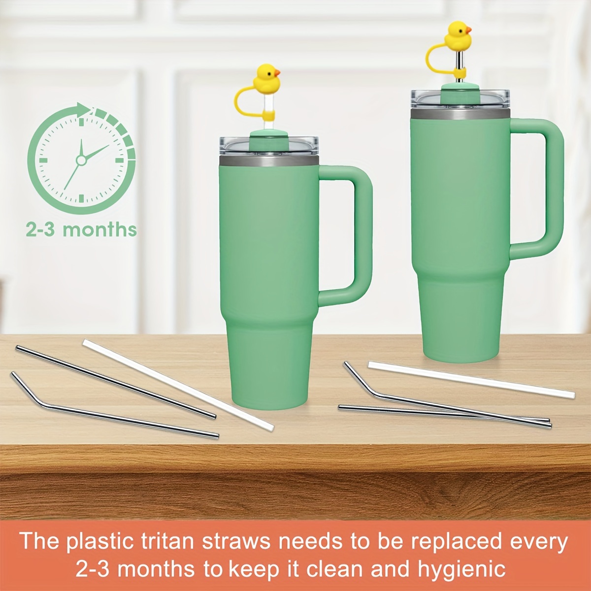 Straw, Replacement Straw For Stanley Cup Accessories, Reusable